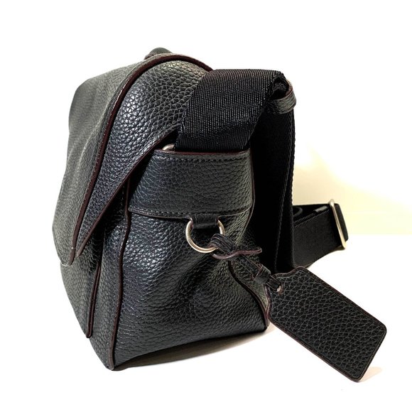 Coach 1941 Men's Pebbled Leather Messenger Bag - Picture 4 of 8